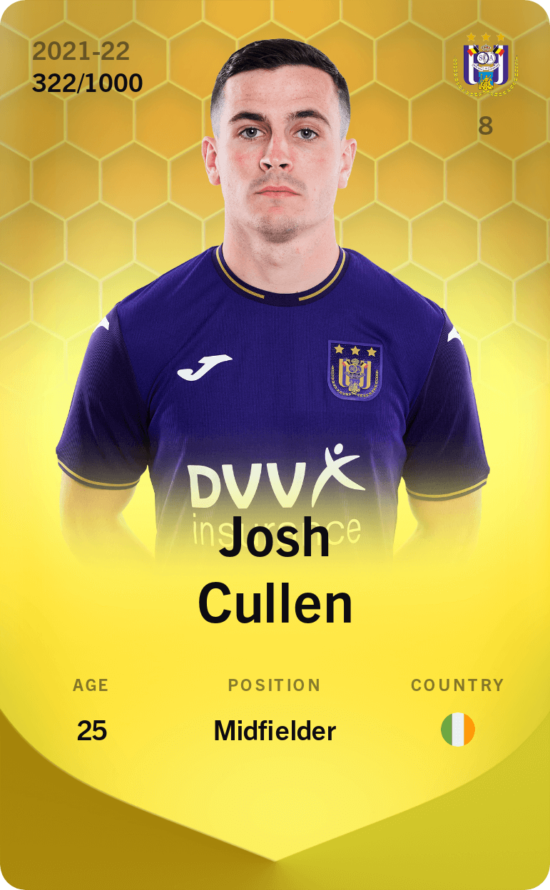 Josh Cullen 2021-22 • Limited 322/1000