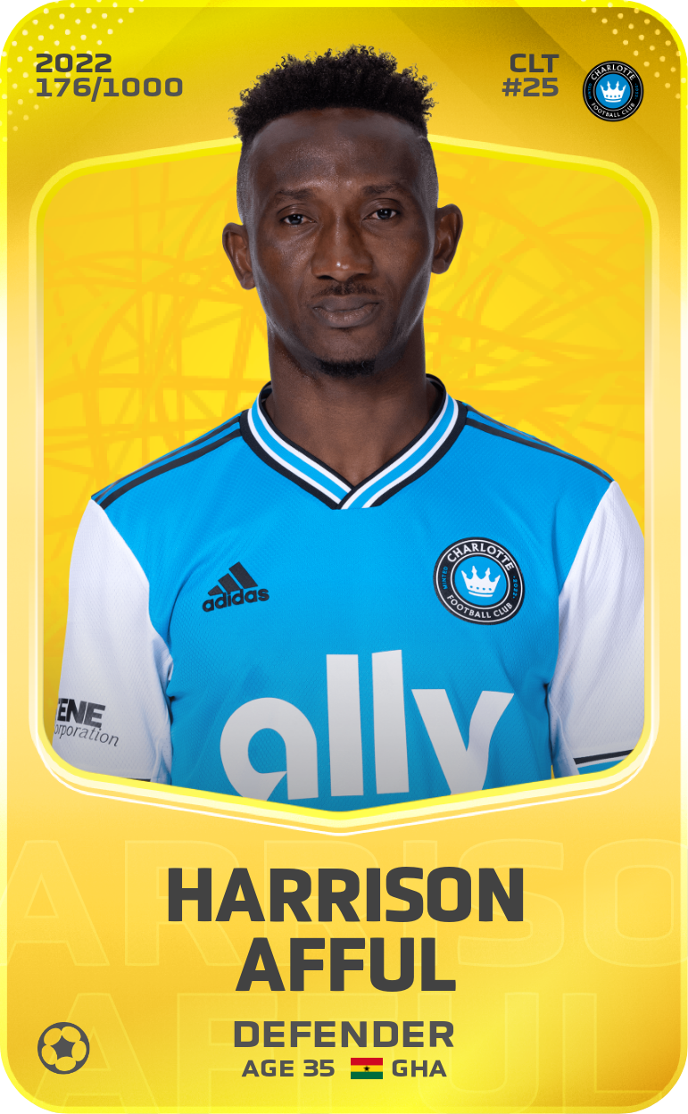 Sorare - Sorare Official - Harrison Afful 2022-23 • Limited 176/1000 - NFT # 39536612525340077022277356023065511769631512945657928927054002720028366224346