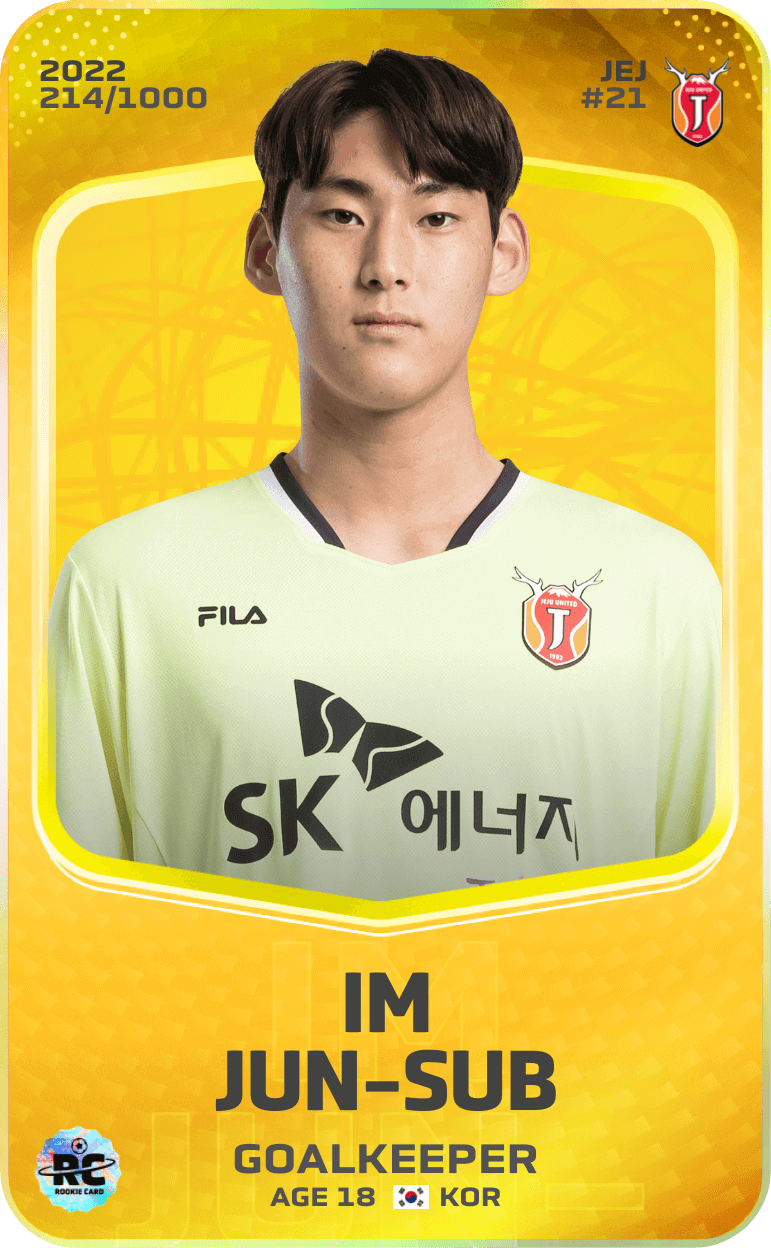 Im Jun-Sub  2022-23 • Limited 214/1000
