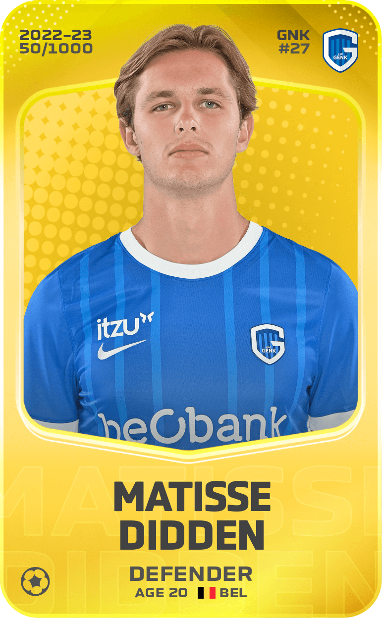Matisse Didden 2022-23 • Limited 50/1000