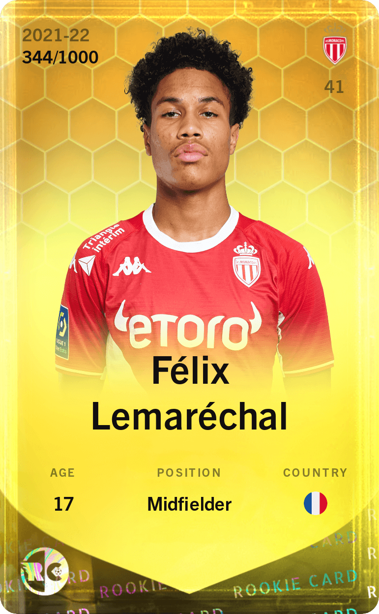 Félix Lemaréchal 2021-22 • Limited 344/1000