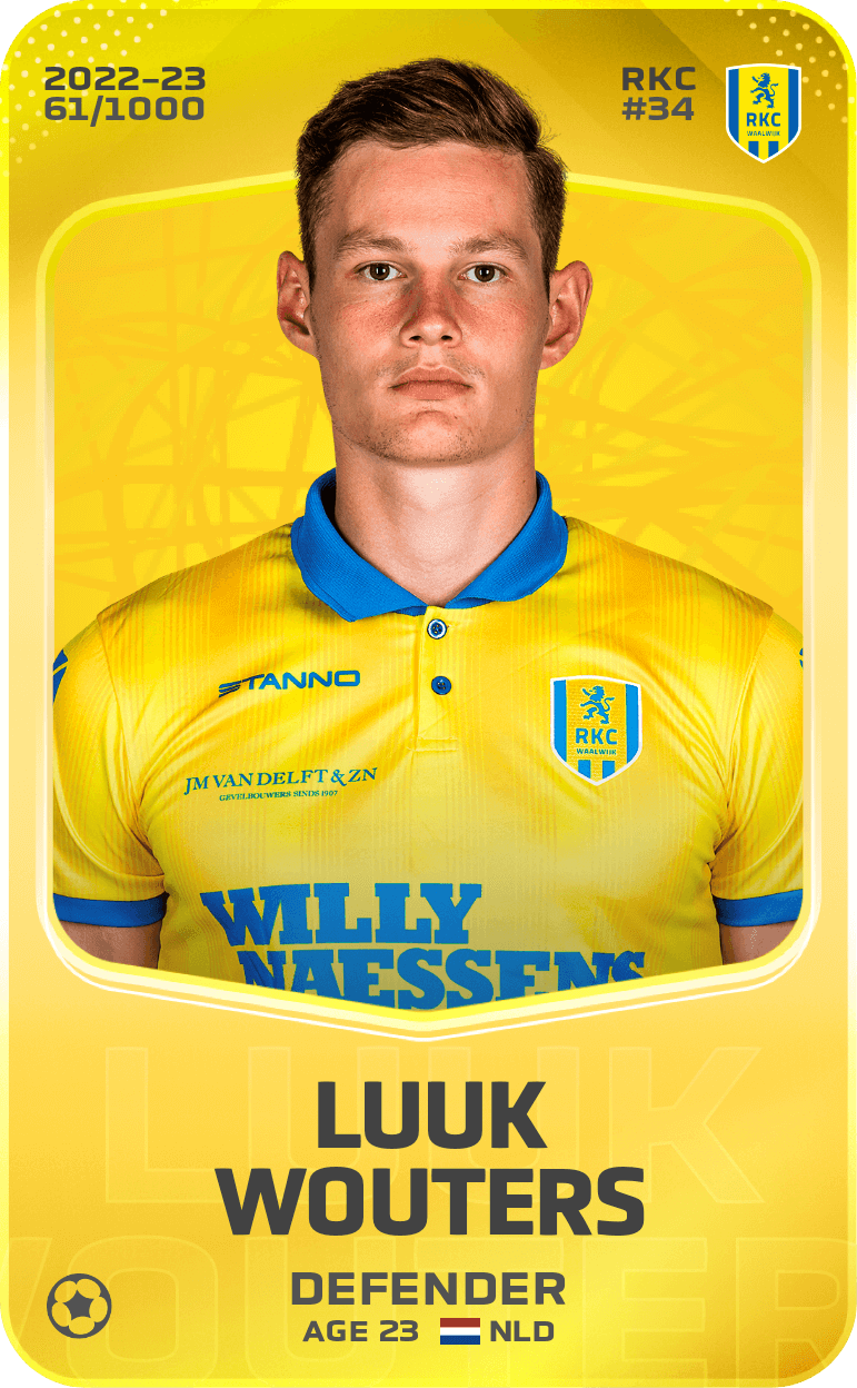 Luuk Wouters 2022-23 • Limited 61/1000