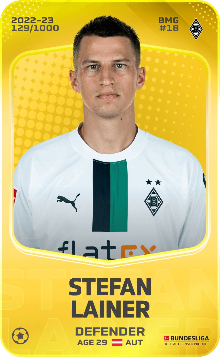 Stefan Lainer 2022-23 • Limited 129/1000