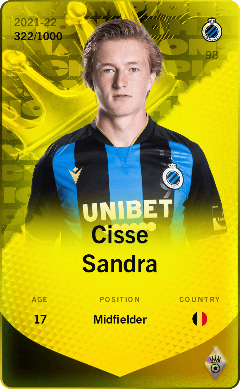 Cisse Sandra 2021-22 • Limited 322/1000