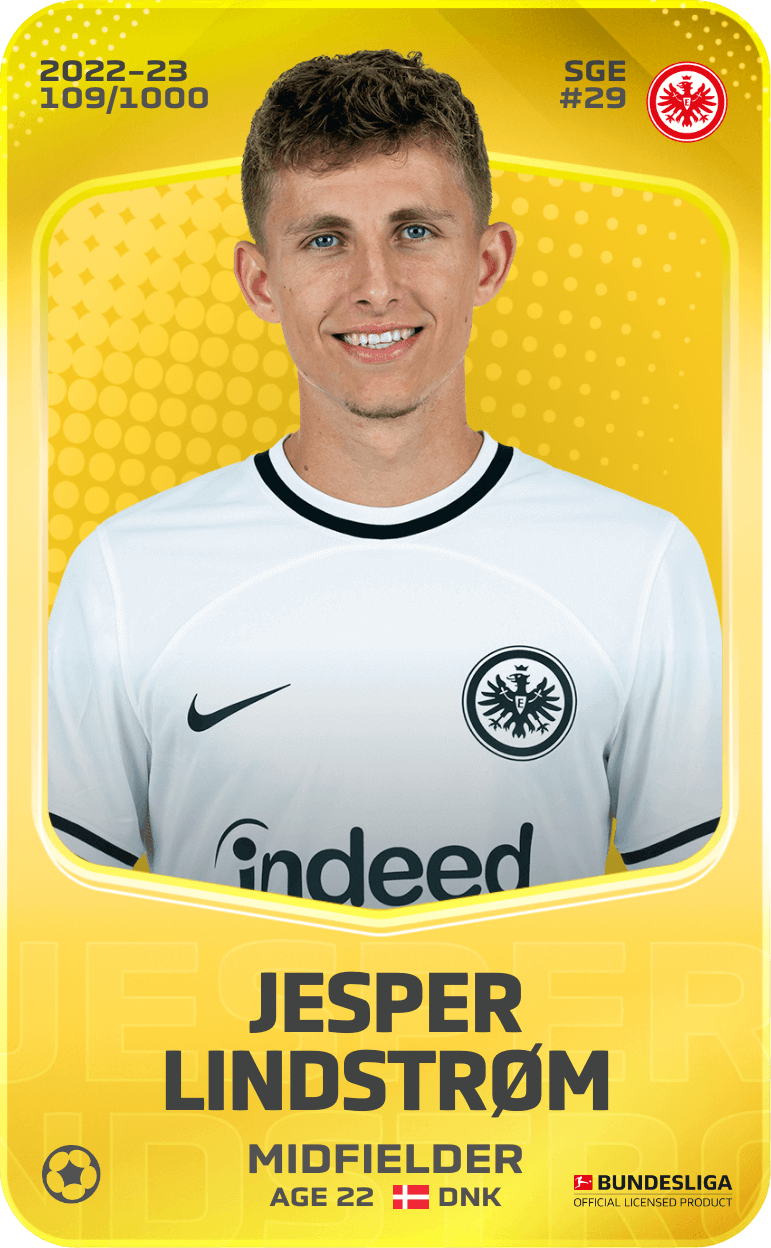 Jesper Lindstrøm 2022-23 • Limited 109/1000
