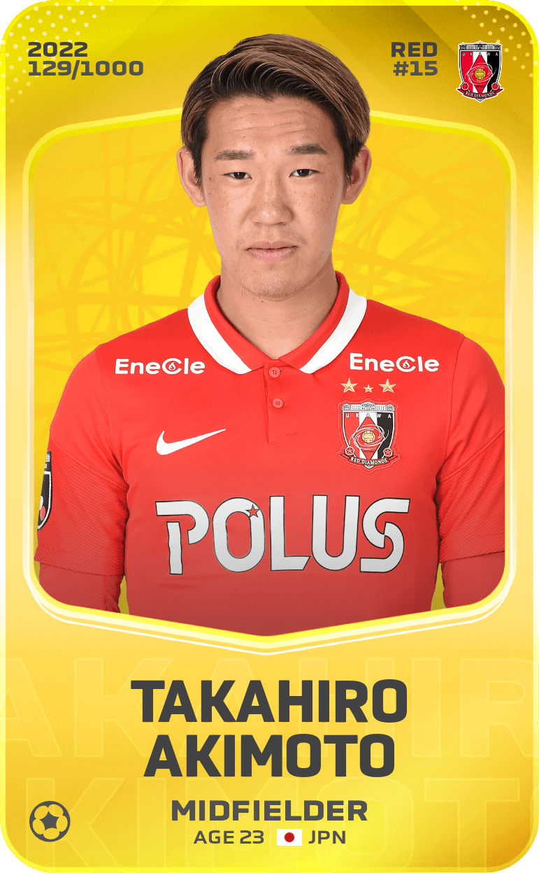 Takahiro Akimoto 2022-23 • Limited 129/1000