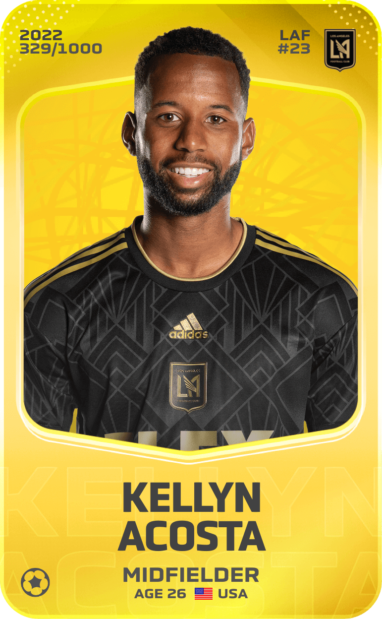 Kellyn Acosta 2022-23 • Limited 329/1000