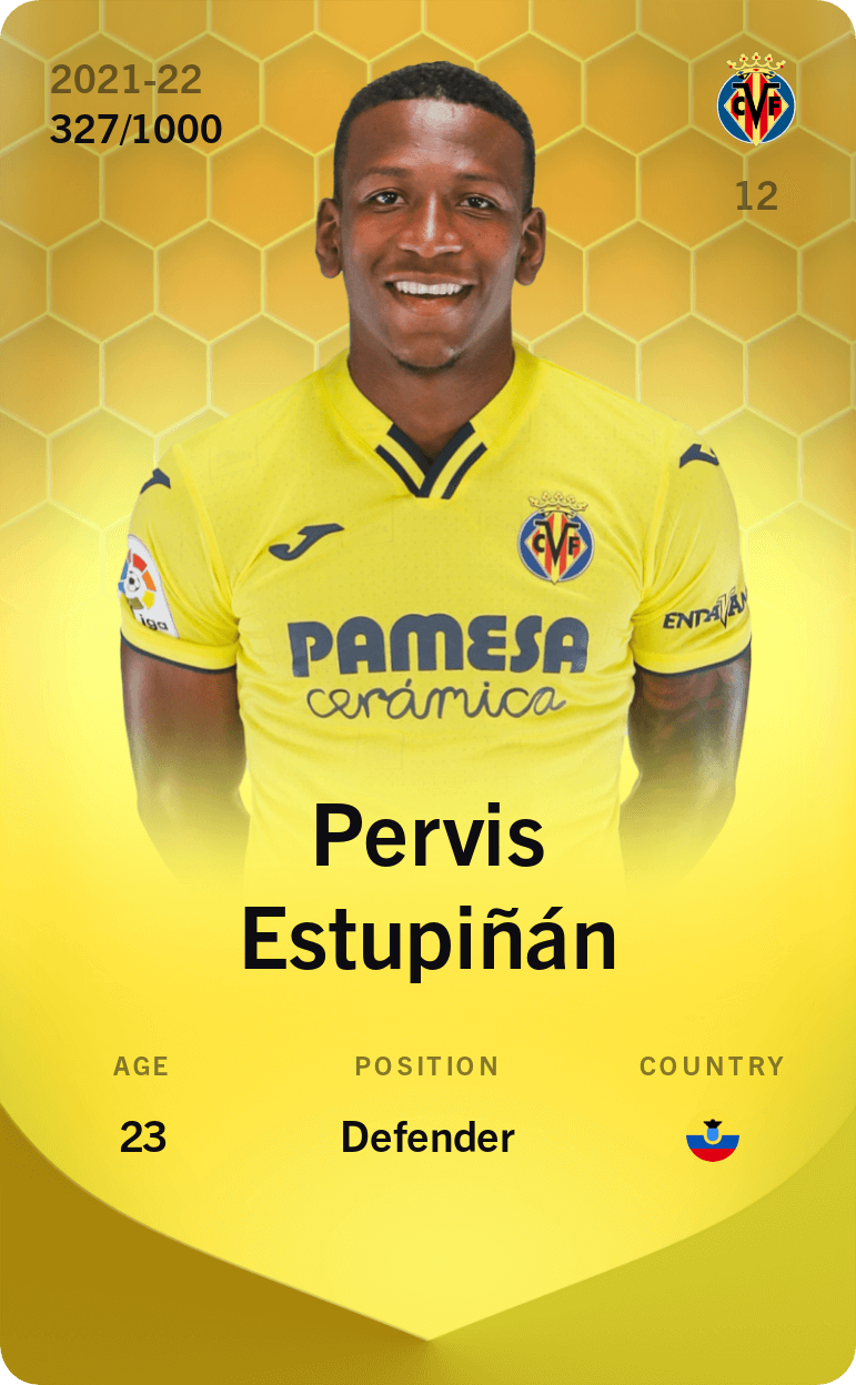 Pervis Estupiñán 2021-22 • Limited 327/1000