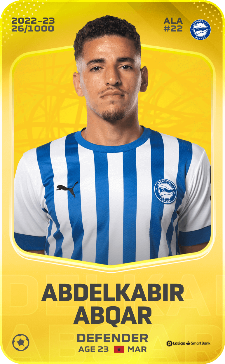 Abdelkabir Abqar 2022-23 • Limited 26/1000