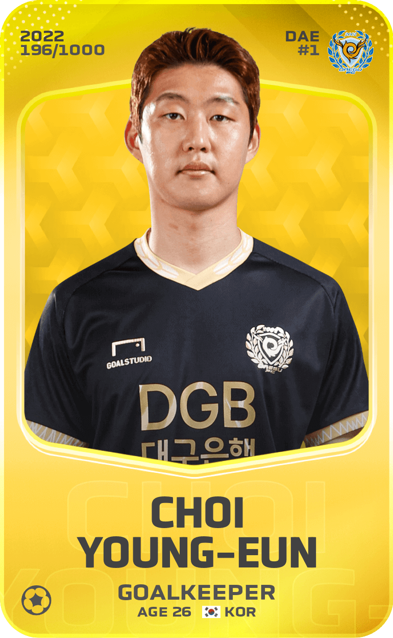 Choi Young-Eun 2022-23 • Limited 196/1000