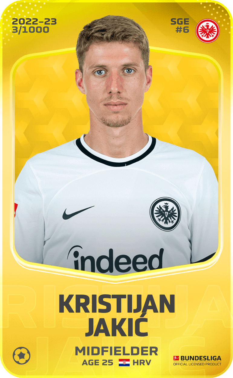 Kristijan Jakić 2022-23 • Limited 3/1000