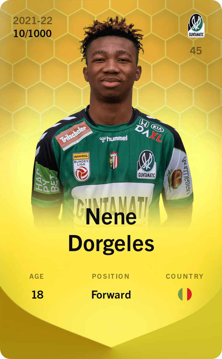 Nene Dorgeles 2021-22 • Limited 10/1000