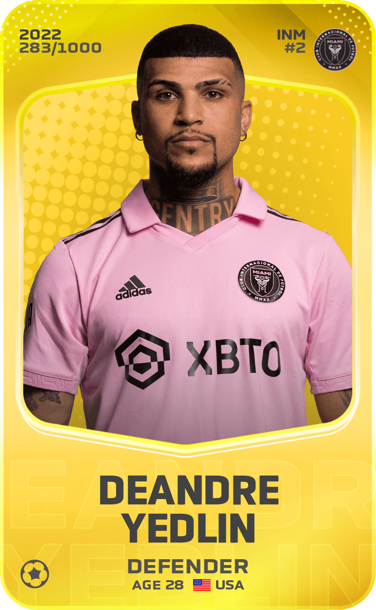 DeAndre Yedlin 2022-23 • Limited 283/1000
