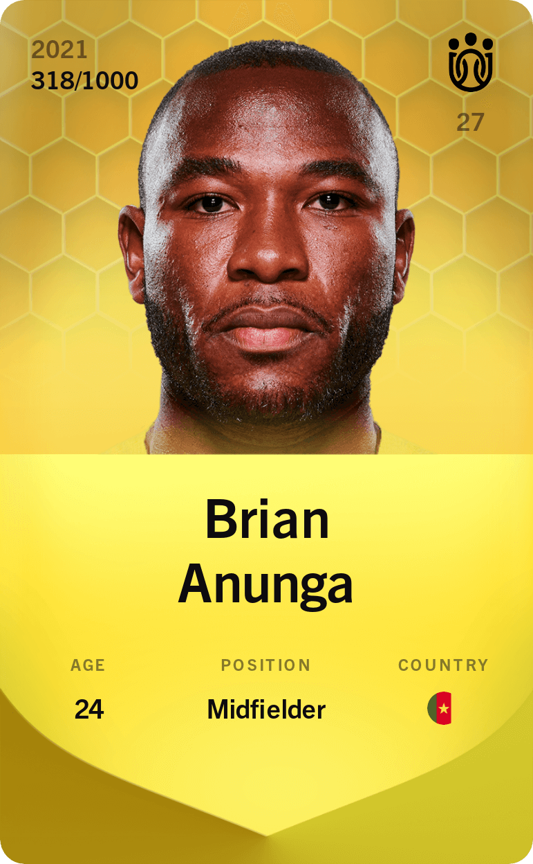 Brian Anunga 2021-22 • Limited 318/1000