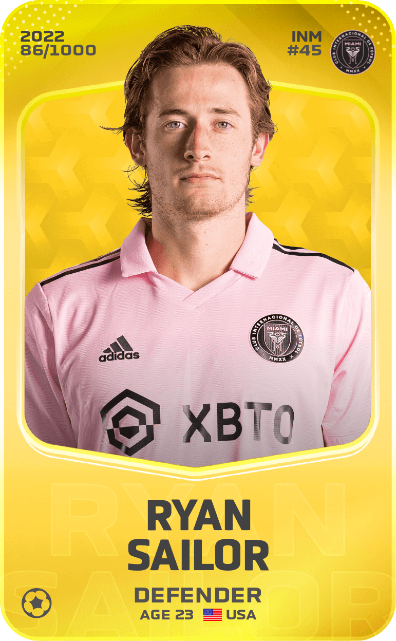 Ryan Sailor 2022-23 • Limited 86/1000