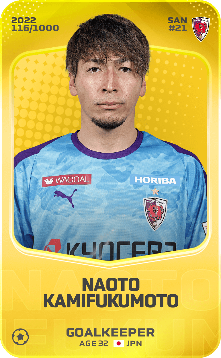 Naoto Kamifukumoto 2022-23 • Limited 116/1000