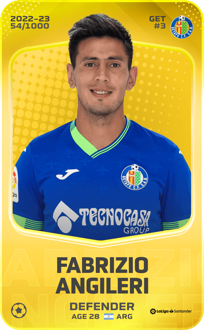 Fabrizio Angileri 2022-23 • Limited 54/1000