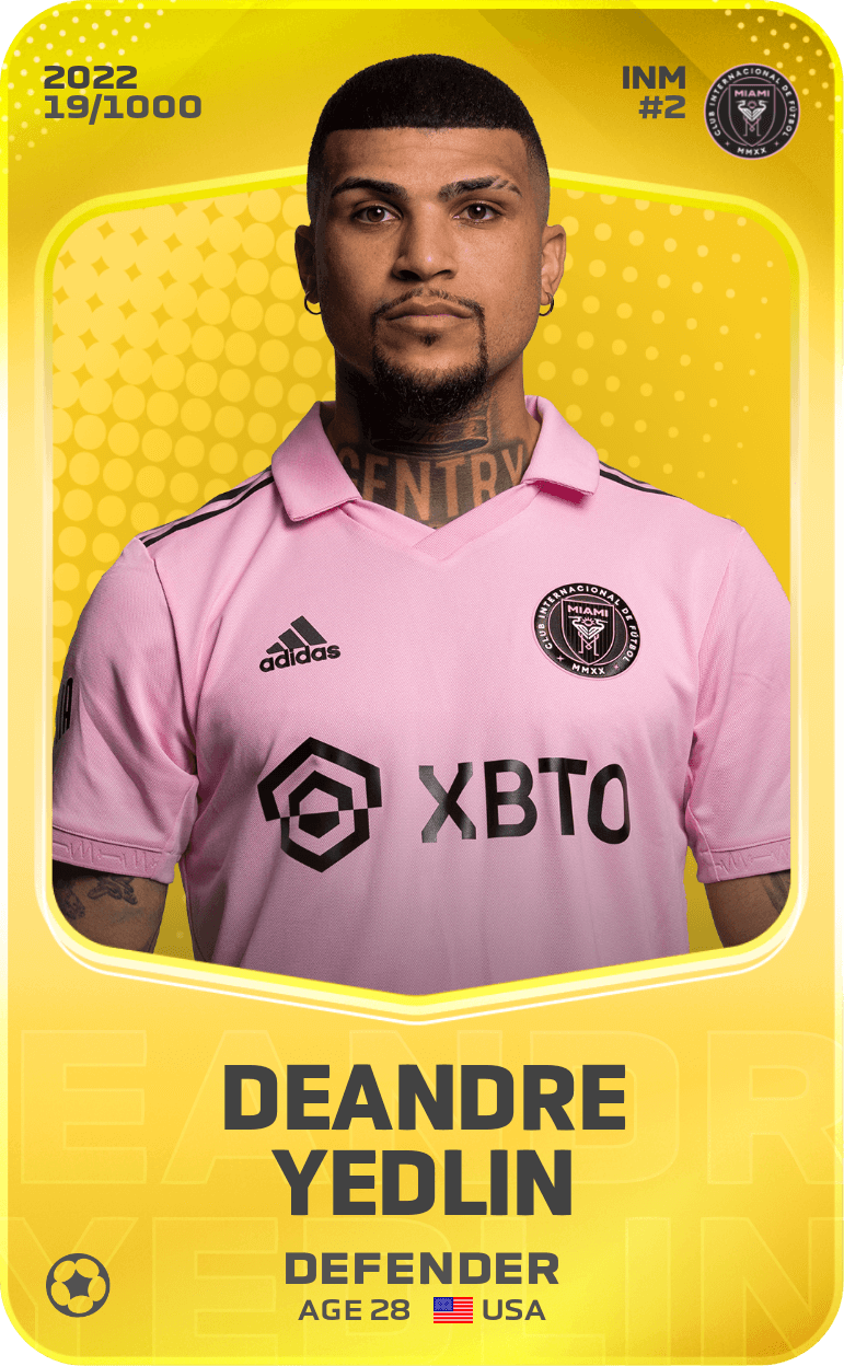 DeAndre Yedlin 2022-23 • Limited 19/1000