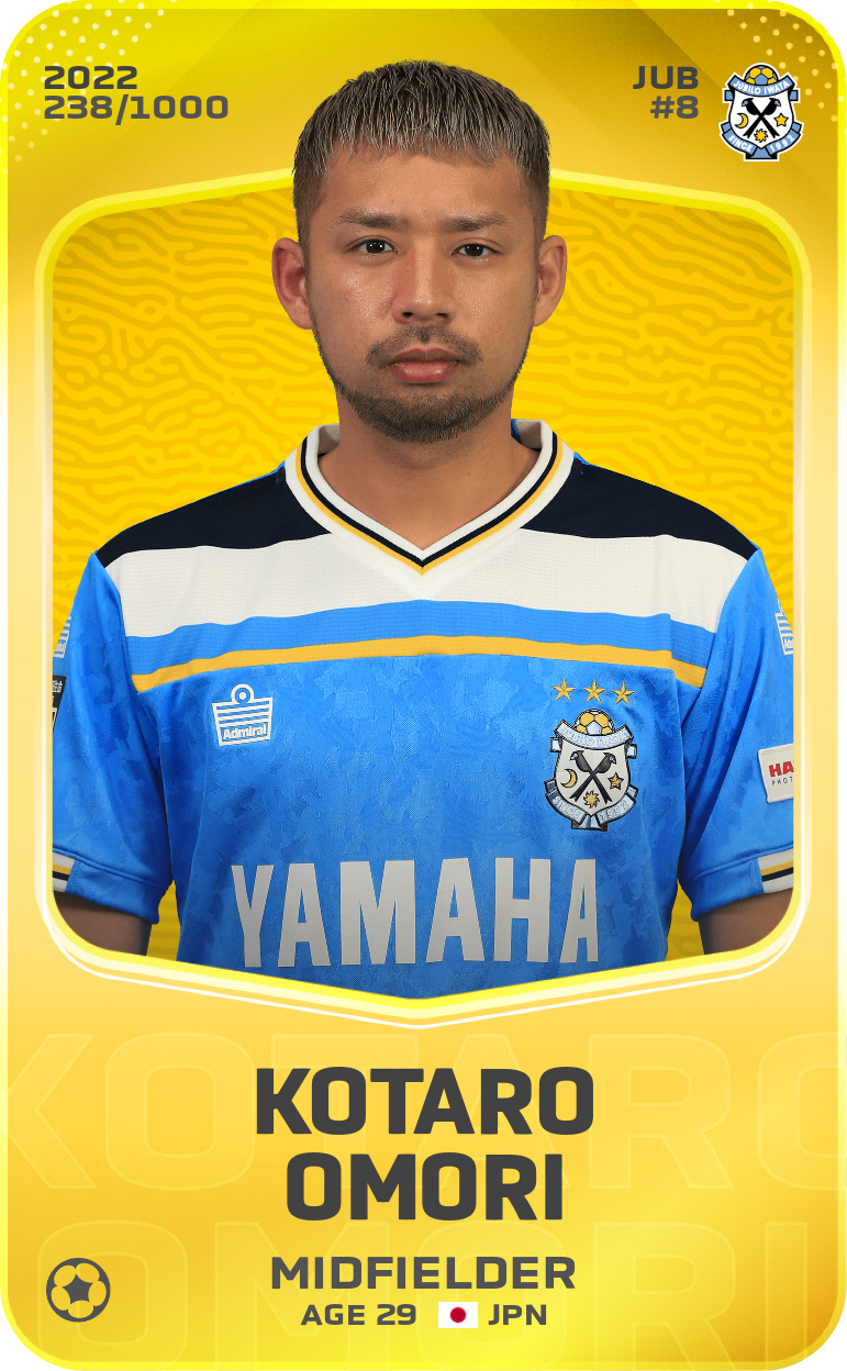 Sorare - Sorare Official - Kotaro Omori 2022-23 • Limited 238/1000 - NFT # 24761420084633318848102968861630097202844336313784302934258973390333617268736