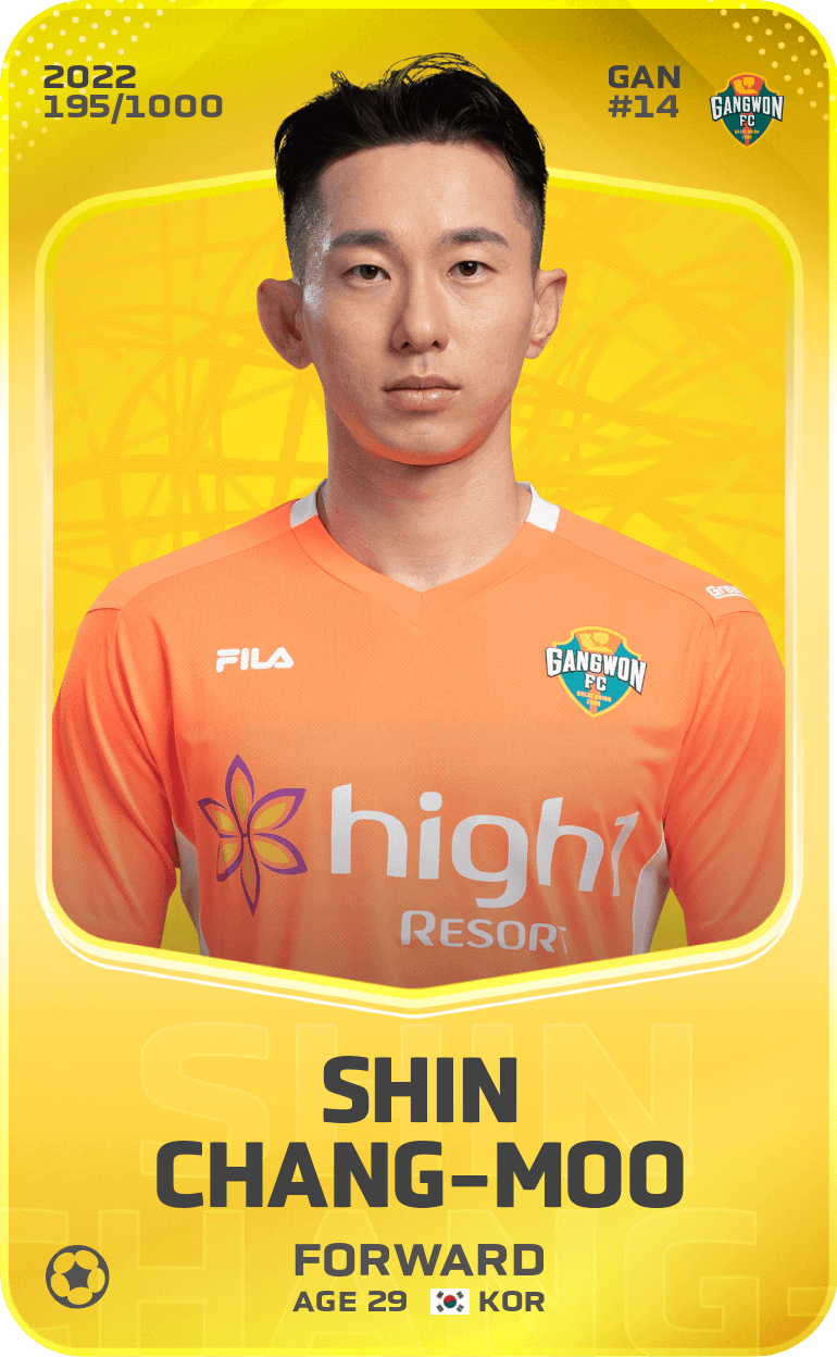 Shin Chang-Moo 2022-23 • Limited 195/1000