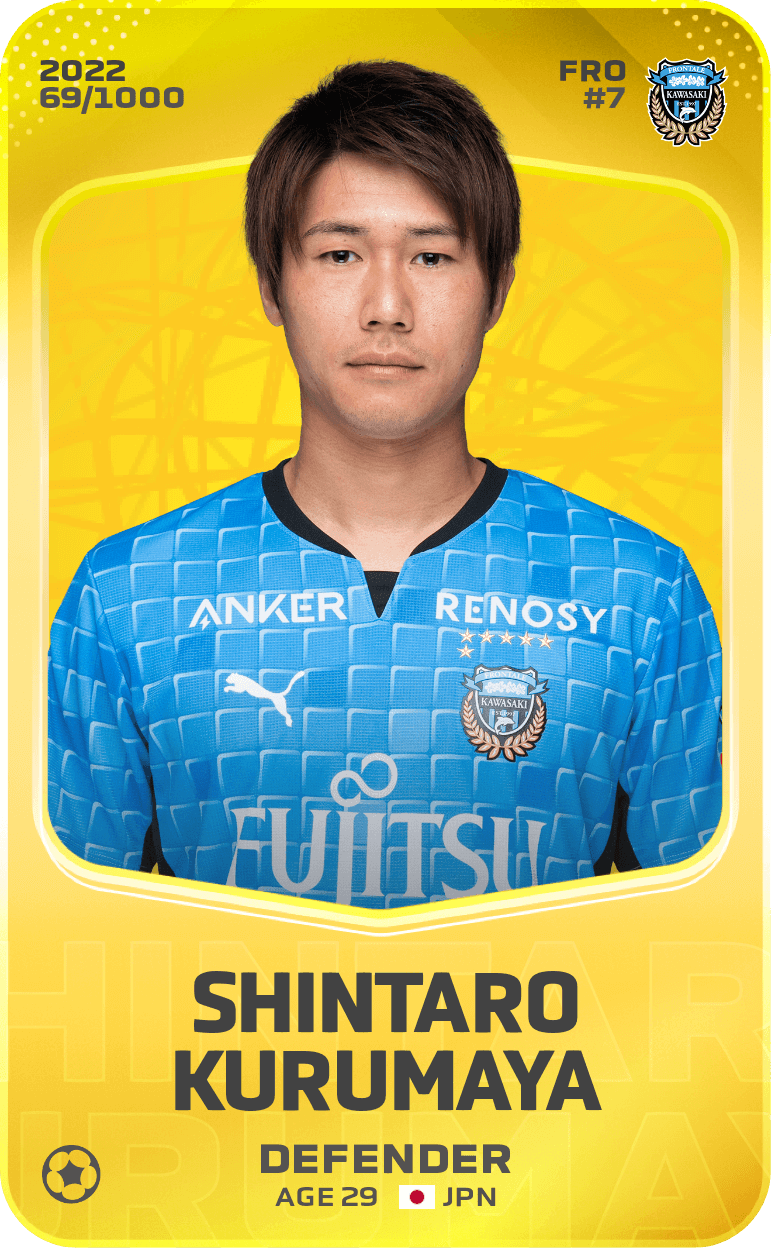 Shintaro Kurumaya 2022-23 • Limited 69/1000