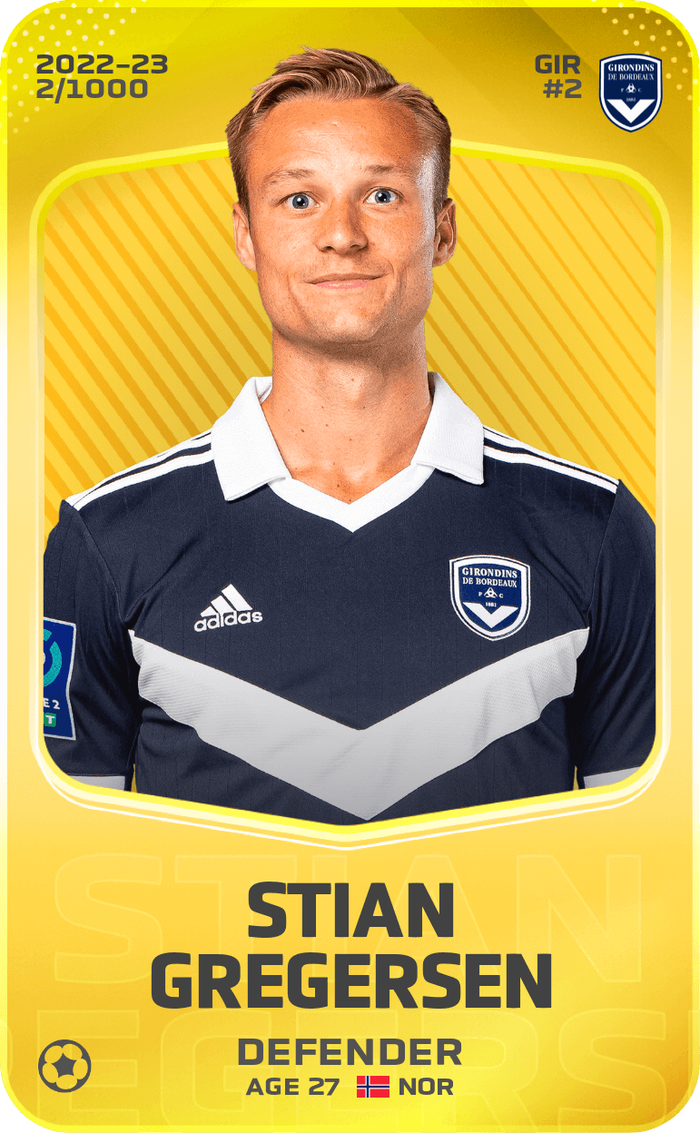 Stian Gregersen 2022-23 • Limited 2/1000