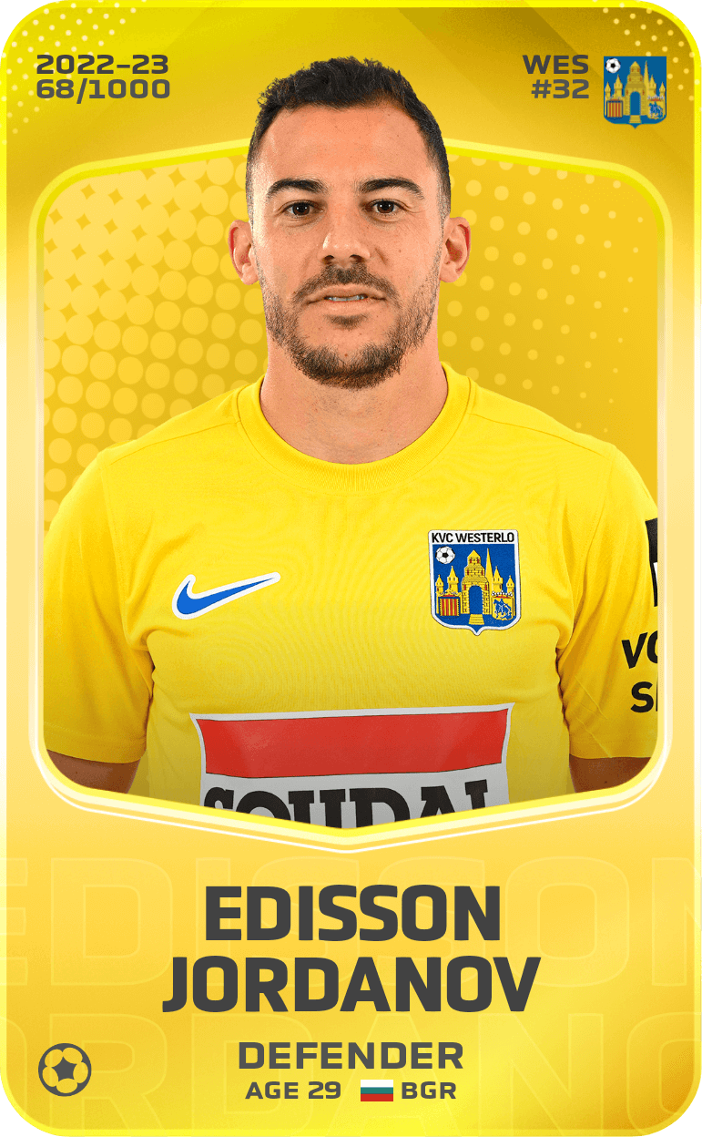 Edisson Jordanov 2022-23 • Limited 68/1000