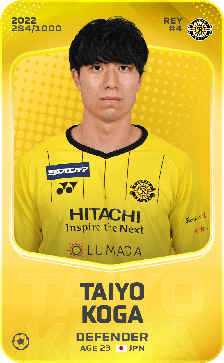 Taiyo Koga 2022-23 • Limited 284/1000