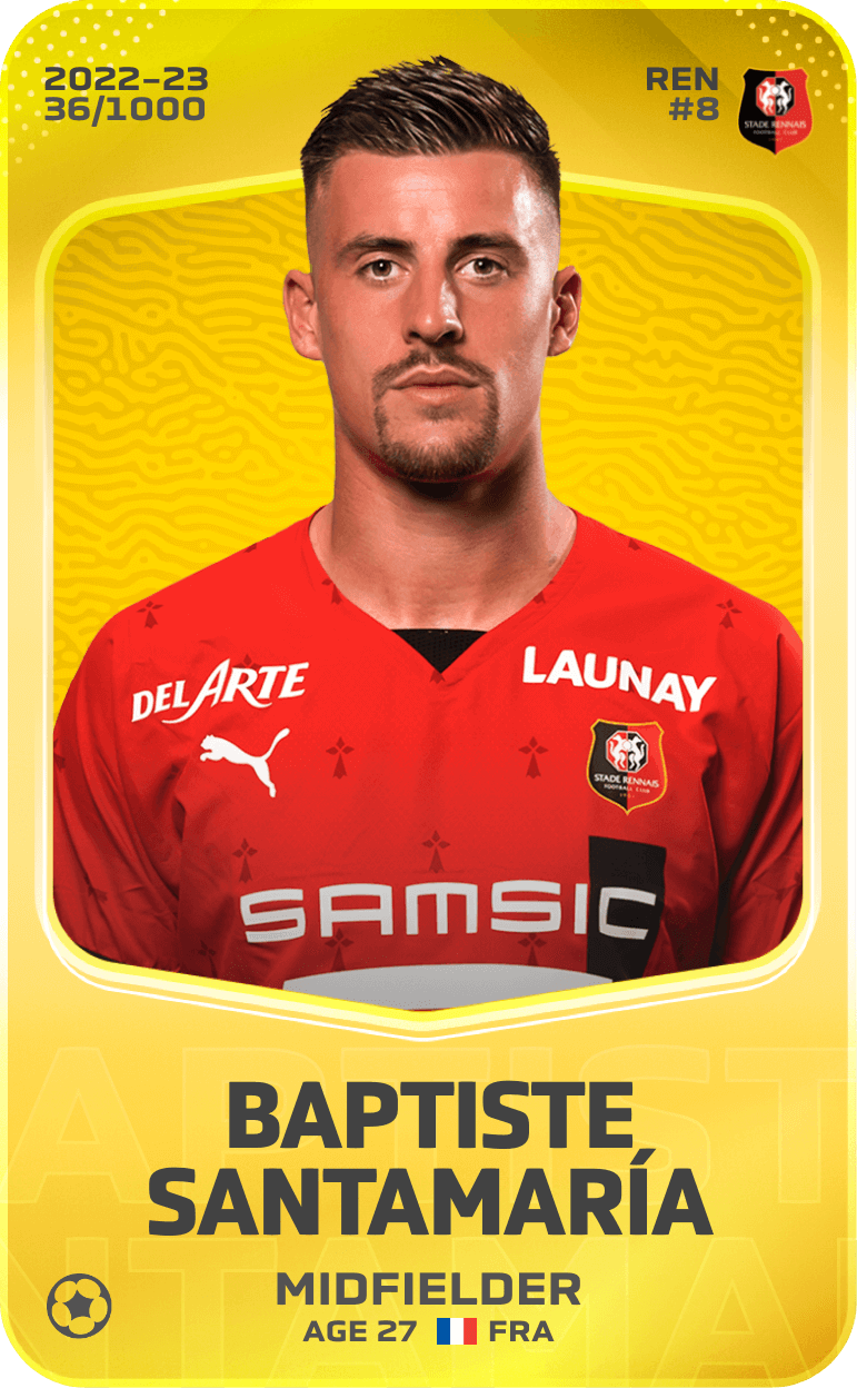 Baptiste Santamaría 2022-23 • Limited 36/1000