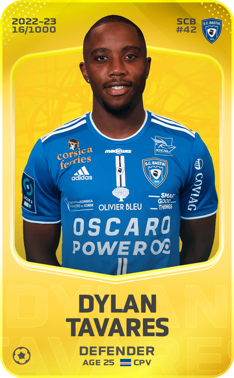 Dylan Tavares 2022-23 • Limited 16/1000