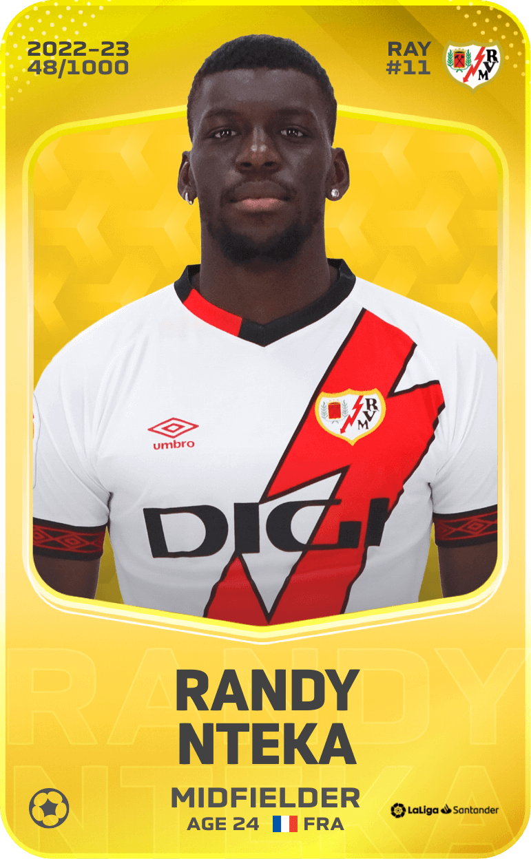 Randy Nteka 2022-23 • Limited 48/1000