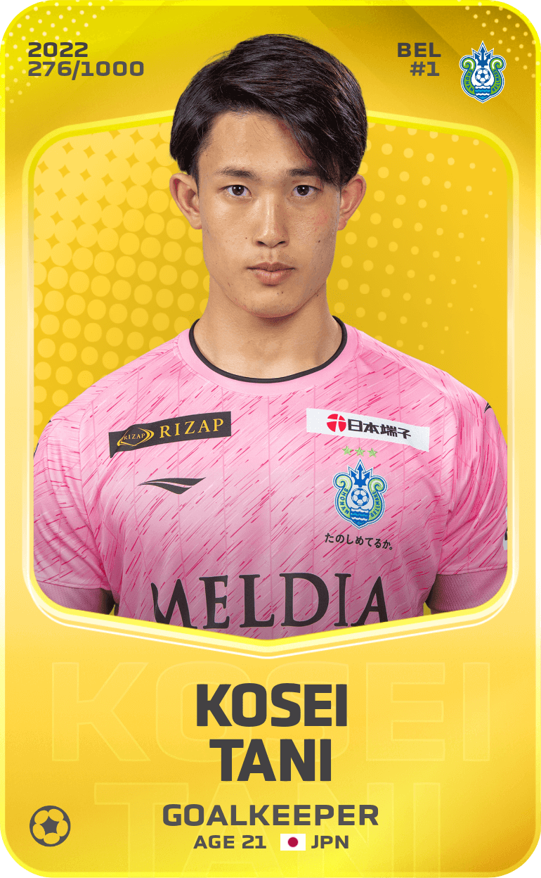 Kosei Tani 2022-23 • Limited 276/1000