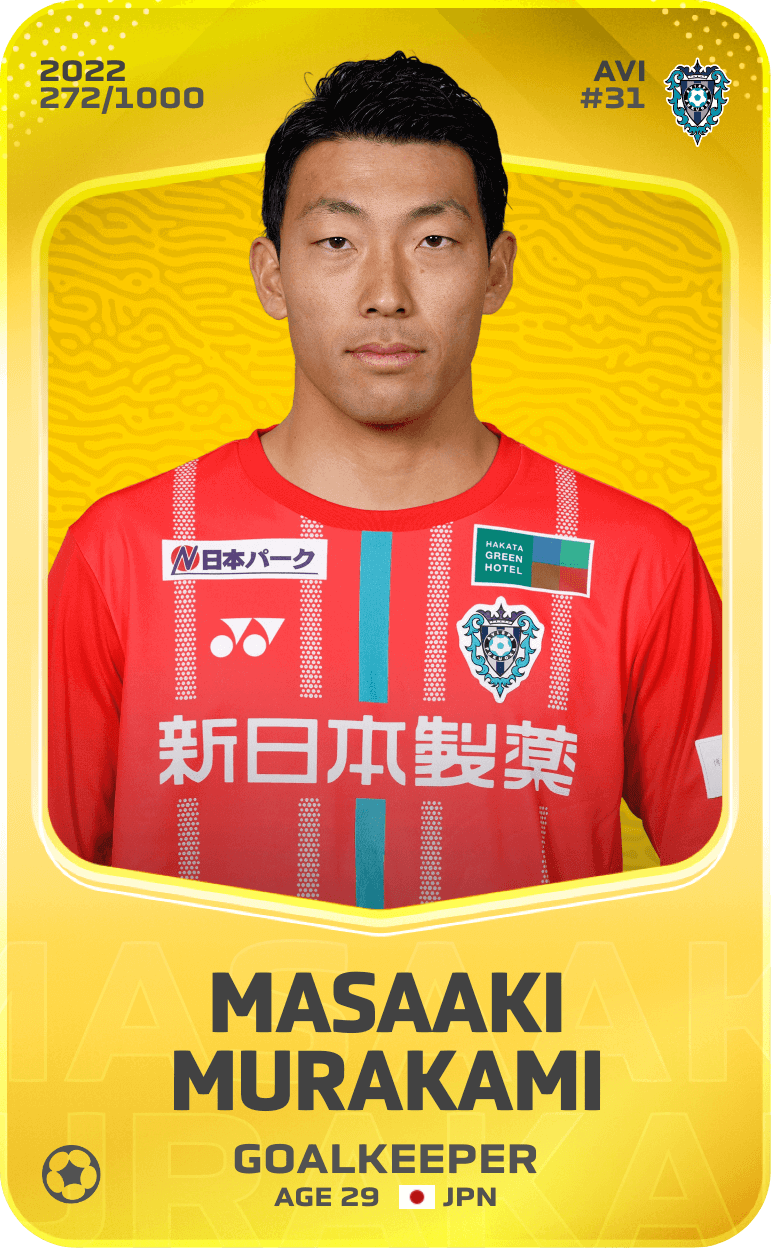 Masaaki Murakami 2022-23 • Limited 272/1000
