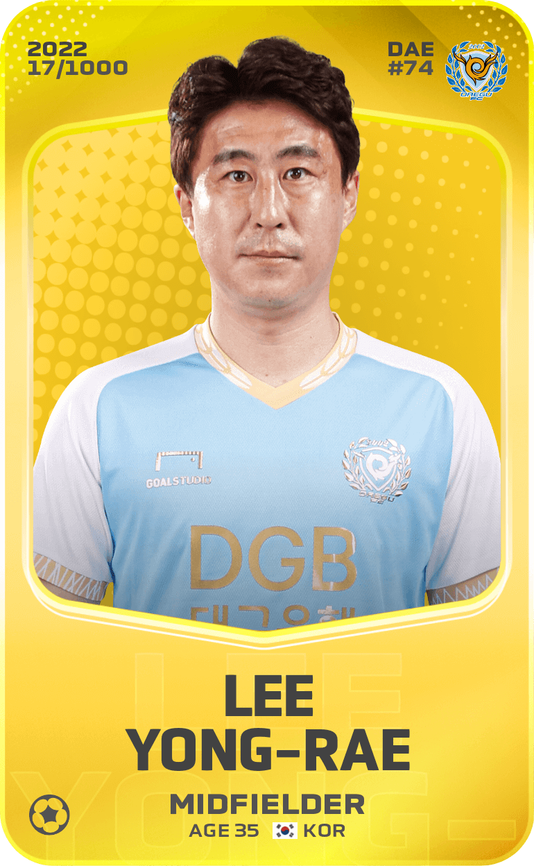 Lee Yong-Rae 2022-23 • Limited 17/1000