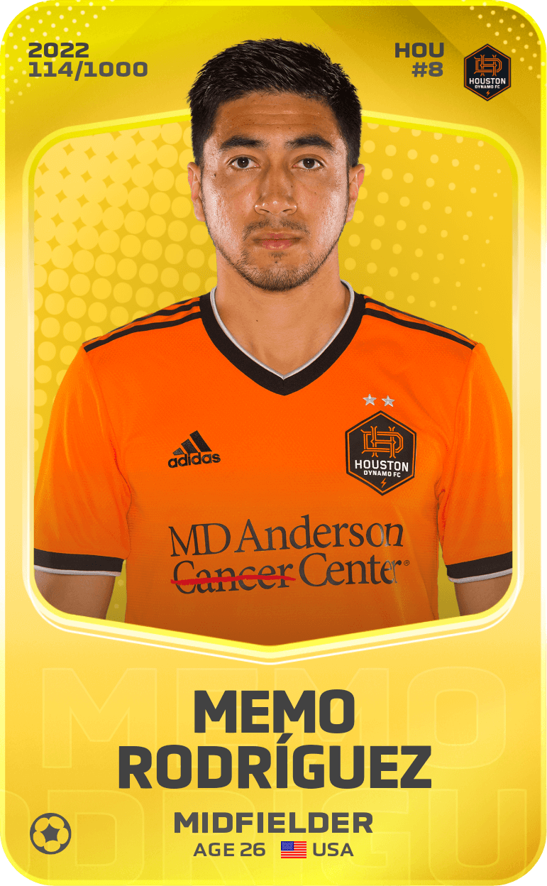 Memo Rodríguez 2022-23 • Limited 114/1000