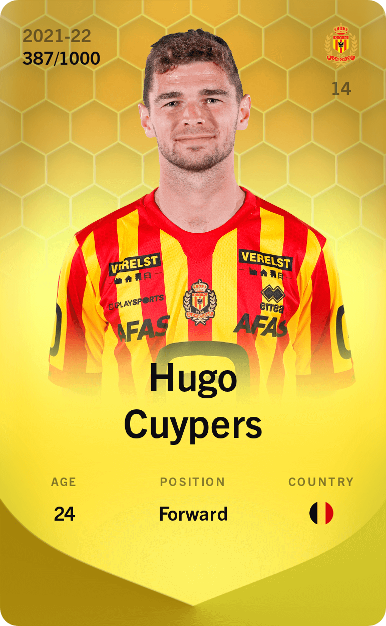 Hugo Cuypers 2021-22 • Limited 387/1000