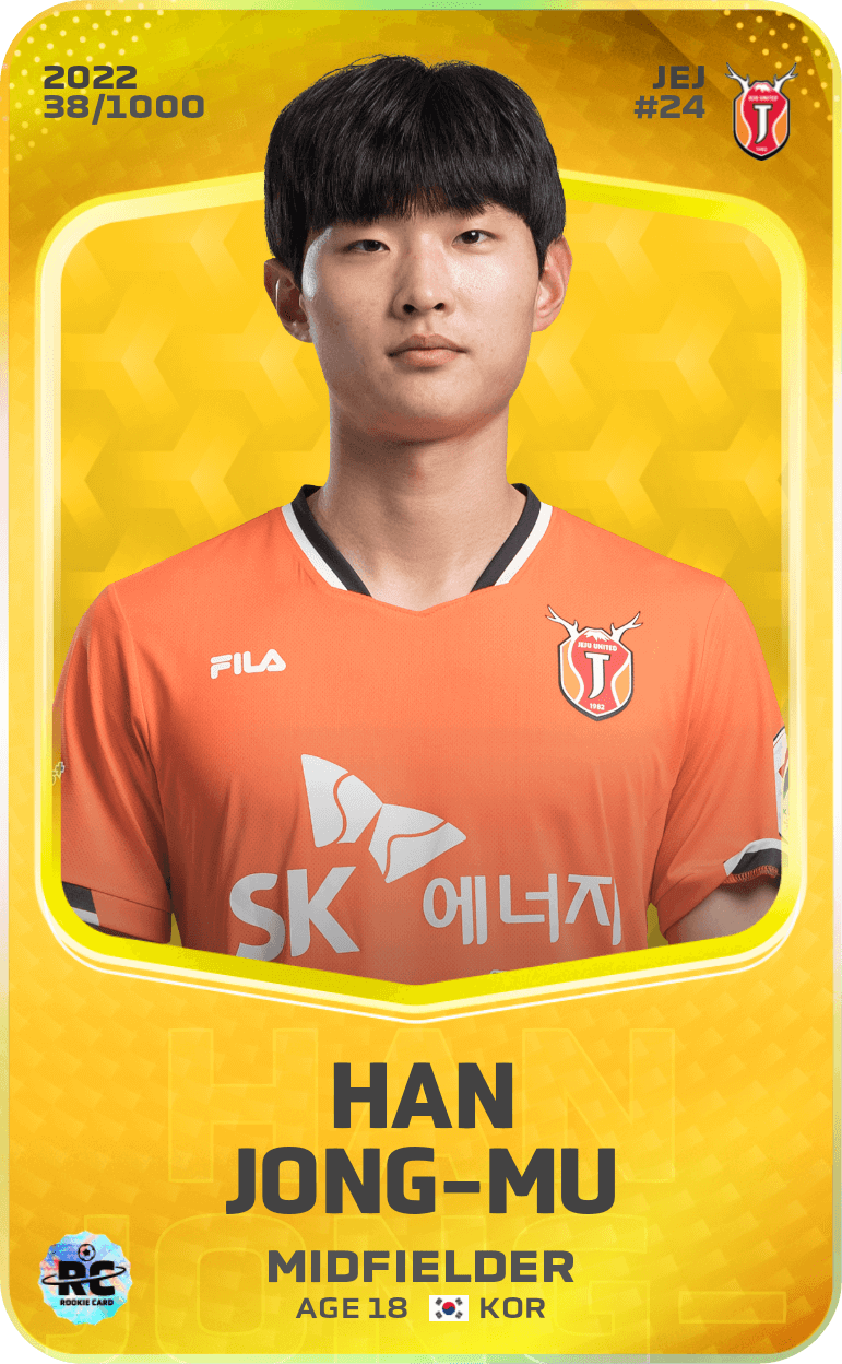 Han Jong-Mu 2022-23 • Limited 38/1000