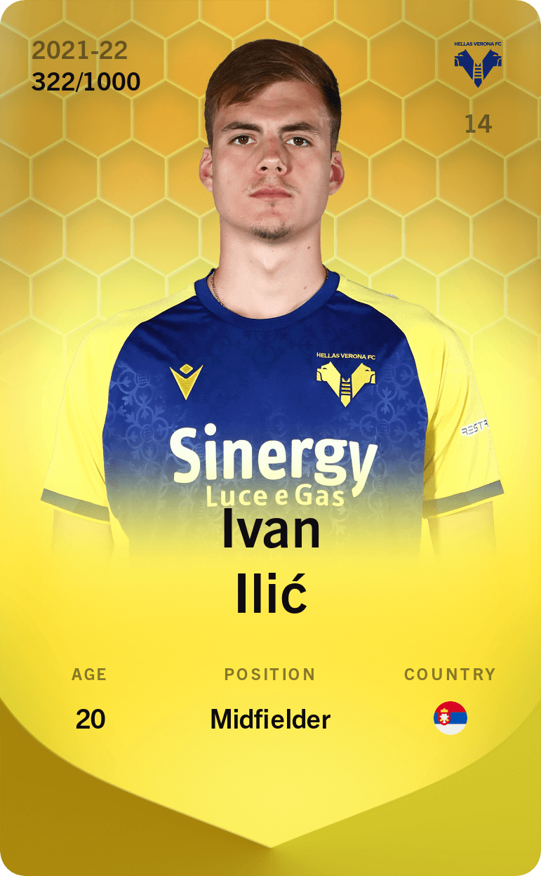 Ivan Ilić 2021-22 • Limited 322/1000