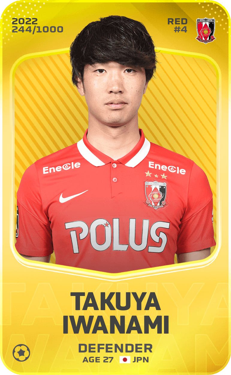 Takuya Iwanami 2022-23 • Limited 244/1000