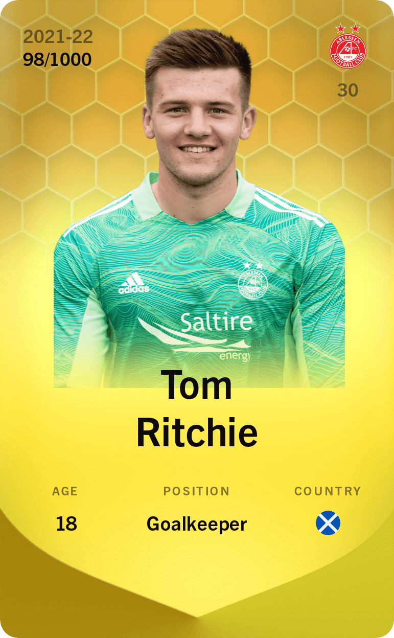 Tom Ritchie 2021-22 • Limited 98/1000