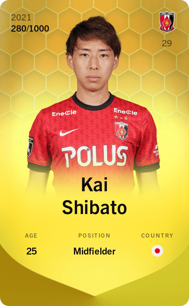 Kai Shibato 2021-22 • Limited 280/1000
