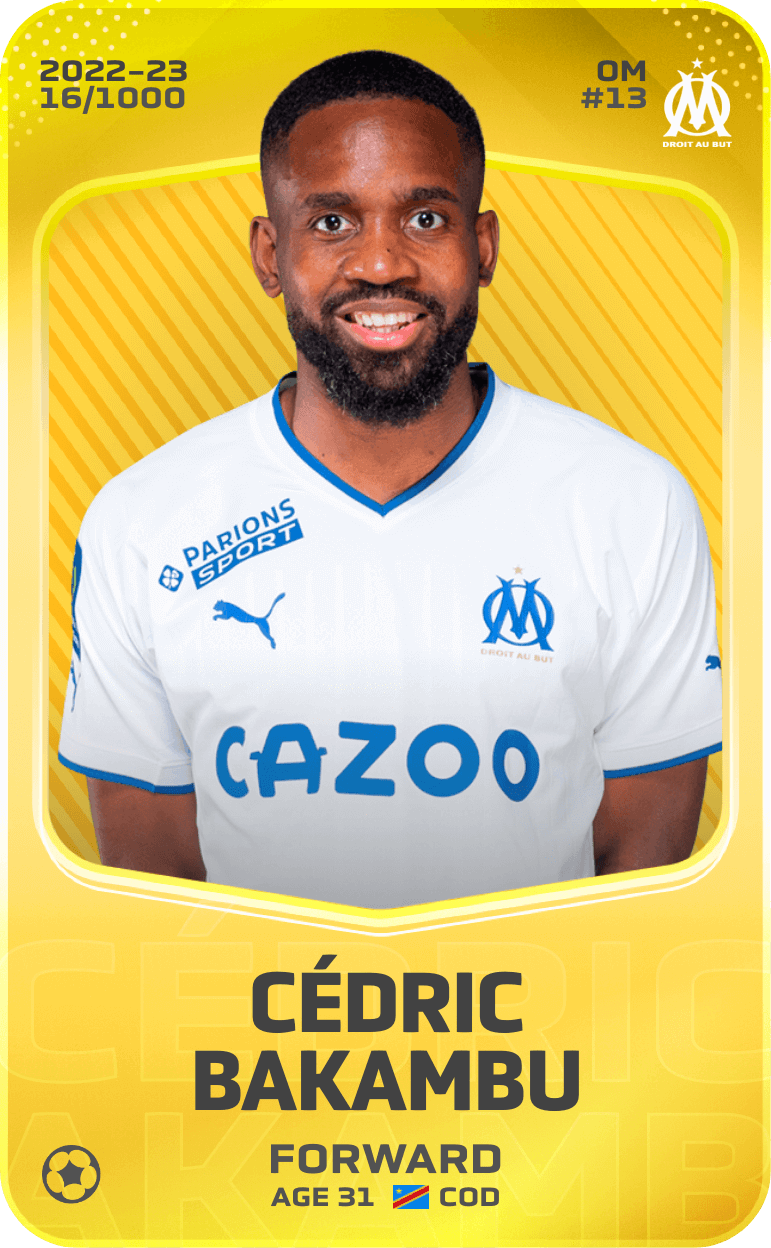 Cédric Bakambu 2022-23 • Limited 16/1000