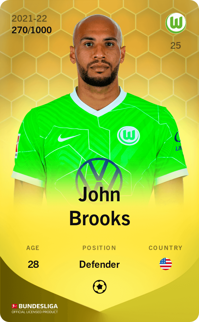 John Brooks 2021-22 • Limited 270/1000