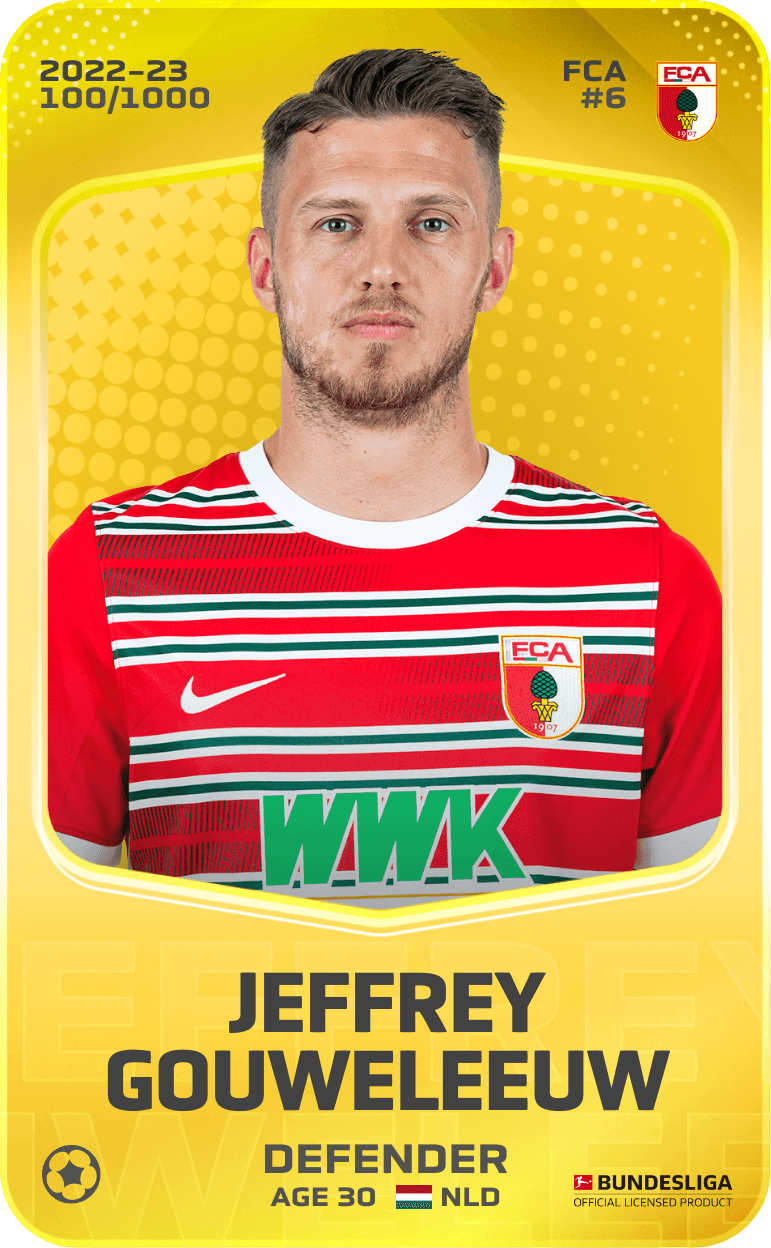 Jeffrey Gouweleeuw 2022-23 • Limited 100/1000