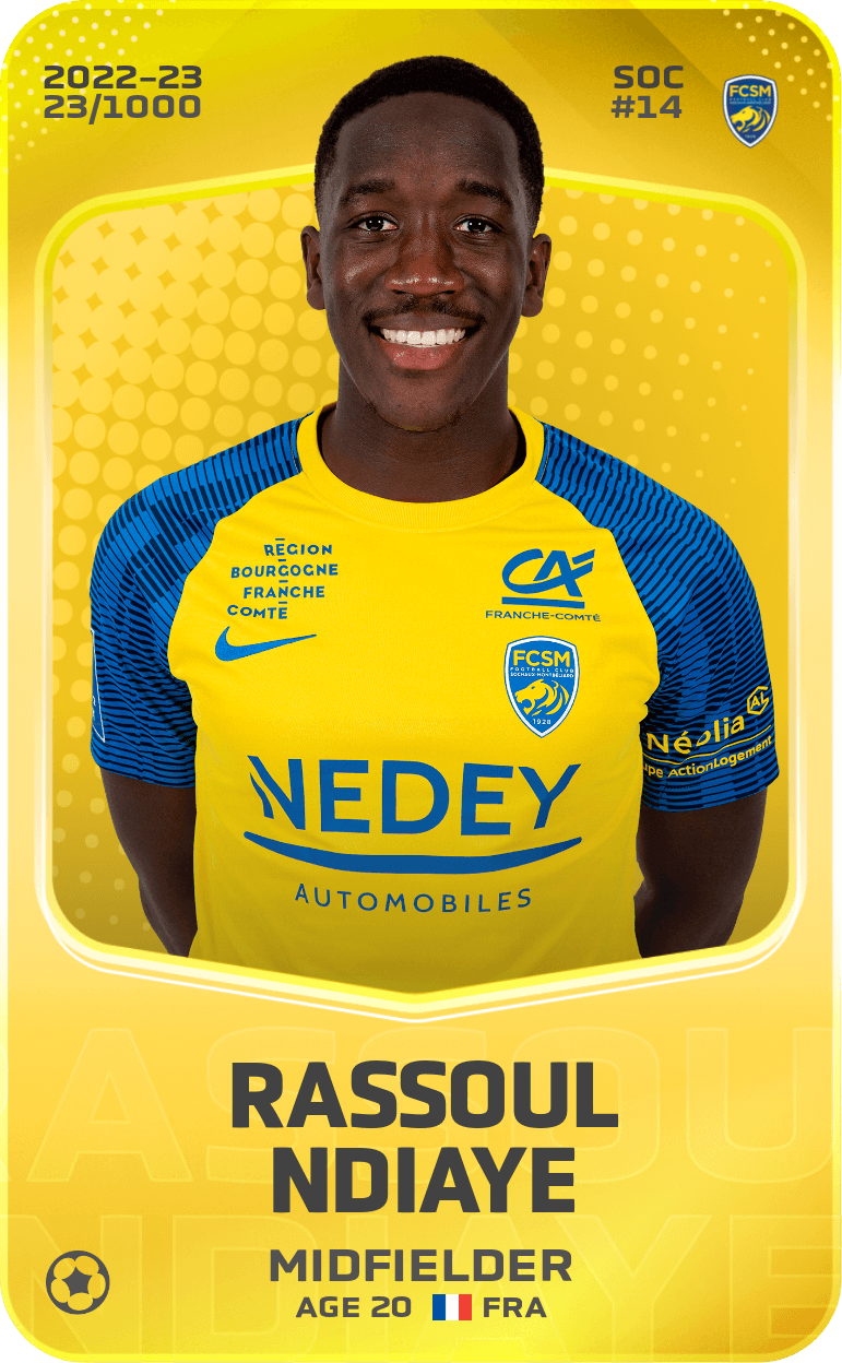 Rassoul Ndiaye 2022-23 • Limited 23/1000