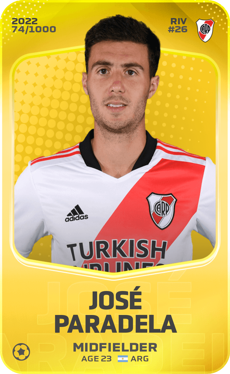 José Paradela 2022-23 • Limited 74/1000