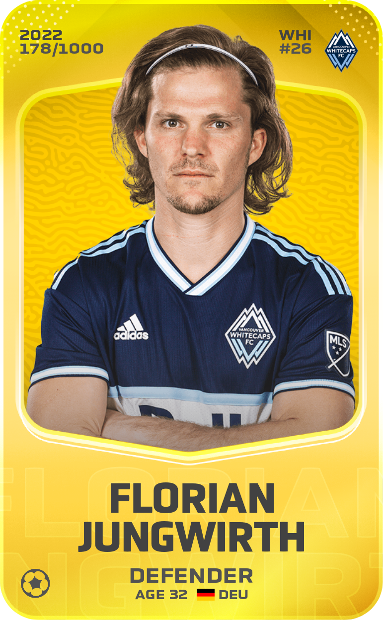 Sorare - Sorare Official - Florian Jungwirth 2022-23 • Limited 178/1000 - NFT # 7256916551228037687947723225387476312919904100005783958015128499085814689419