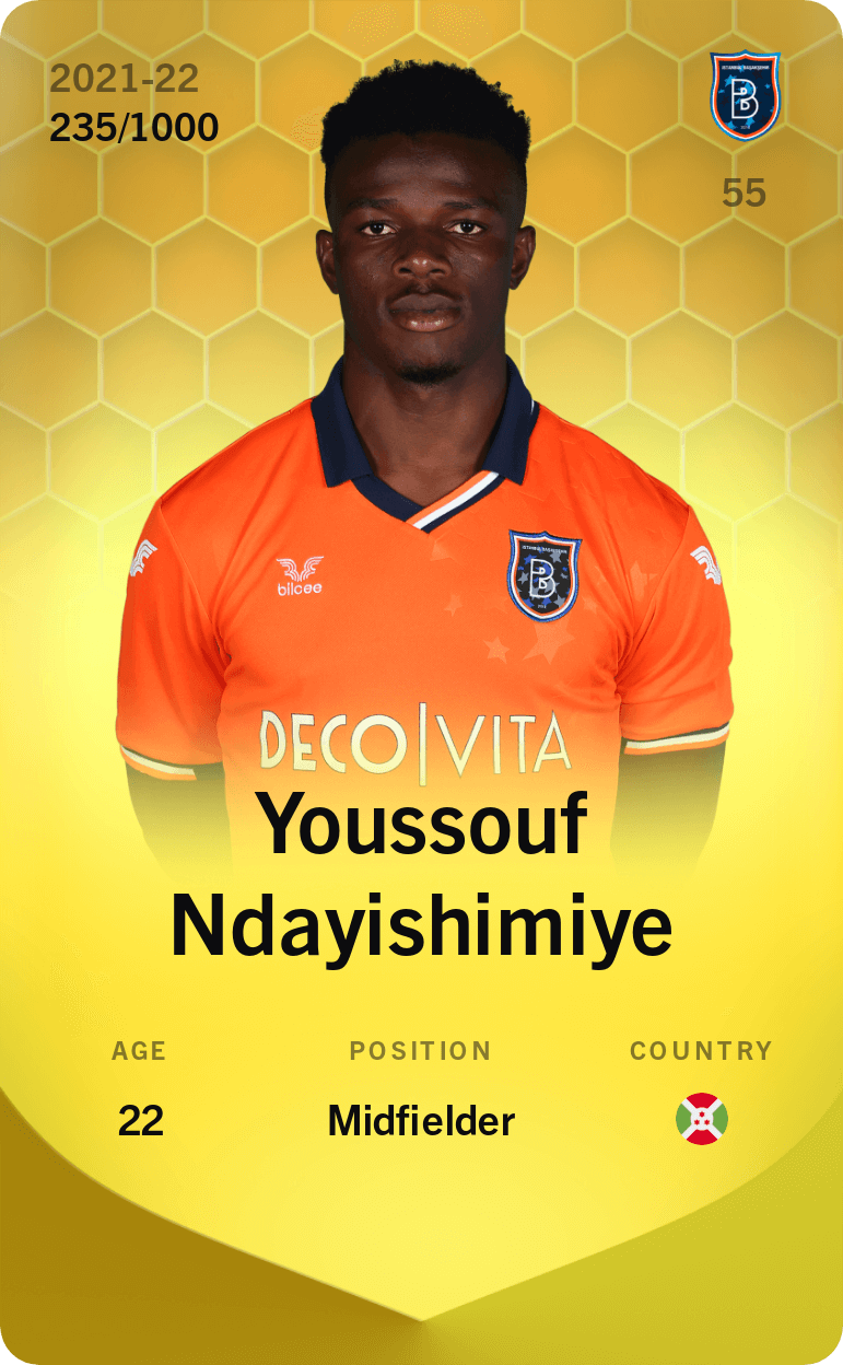 Youssouf Ndayishimiye 2021-22 • Limited 235/1000