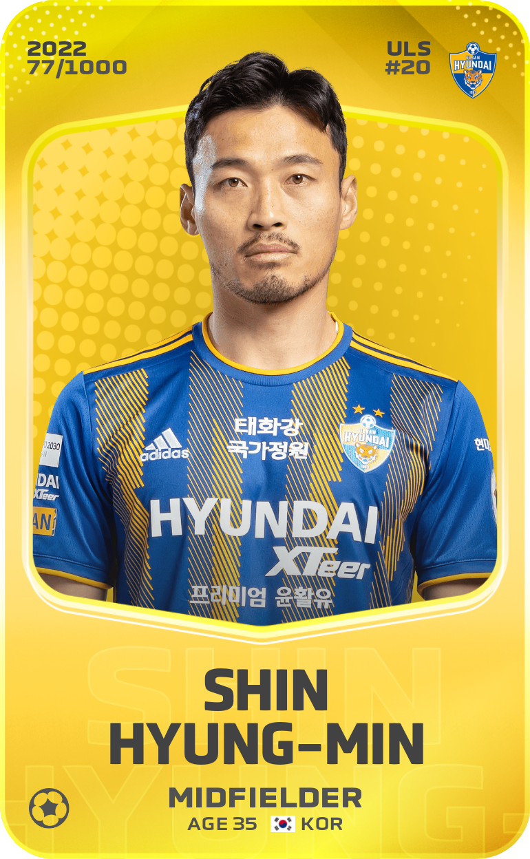 Sorare - Sorare Official - Shin Hyung-Min 2022-23 • Limited 77/1000 - NFT # 57168981324230672591900721169228654195319680475158771455470674912494641052513