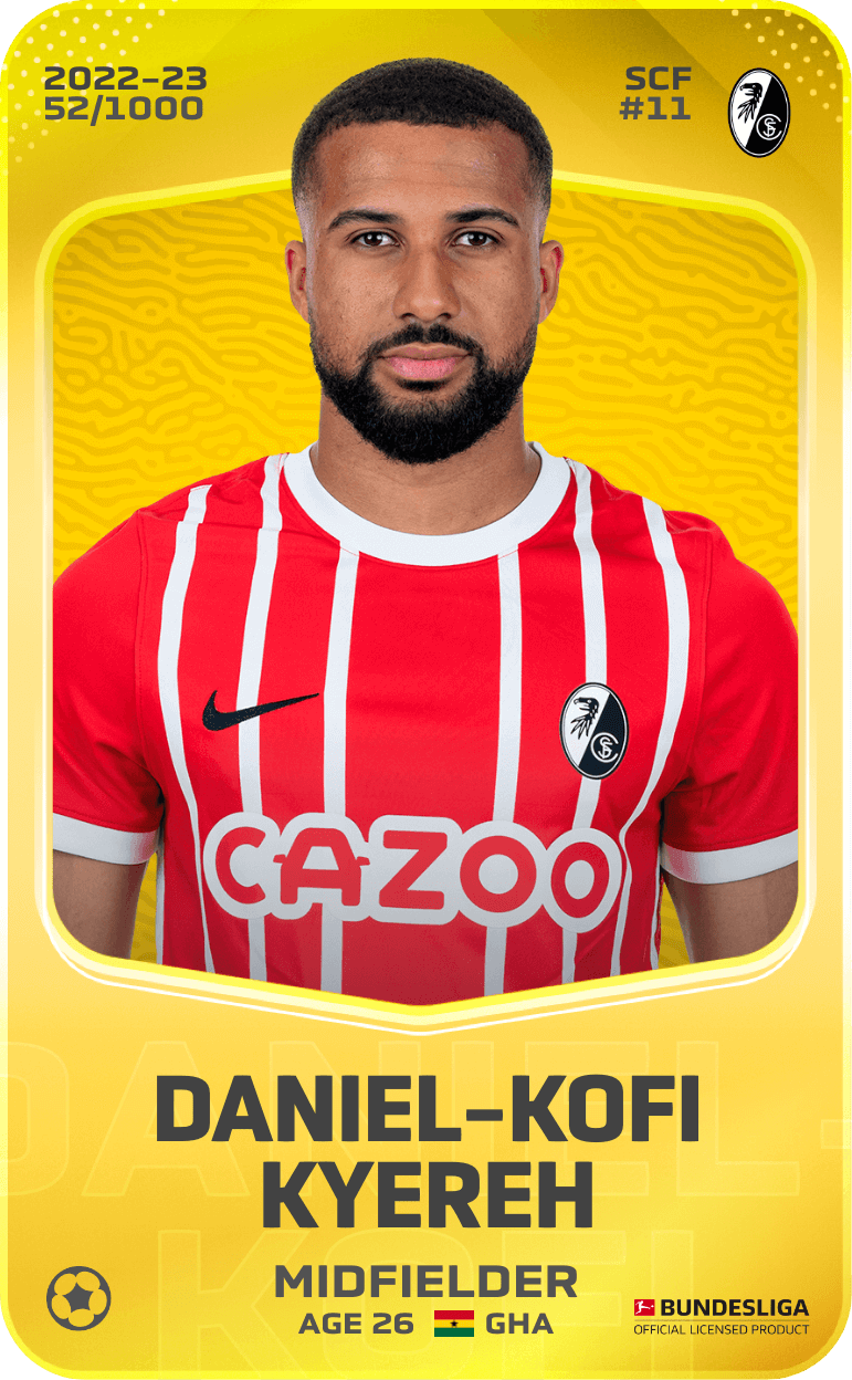 Daniel-Kofi Kyereh 2022-23 • Limited 52/1000